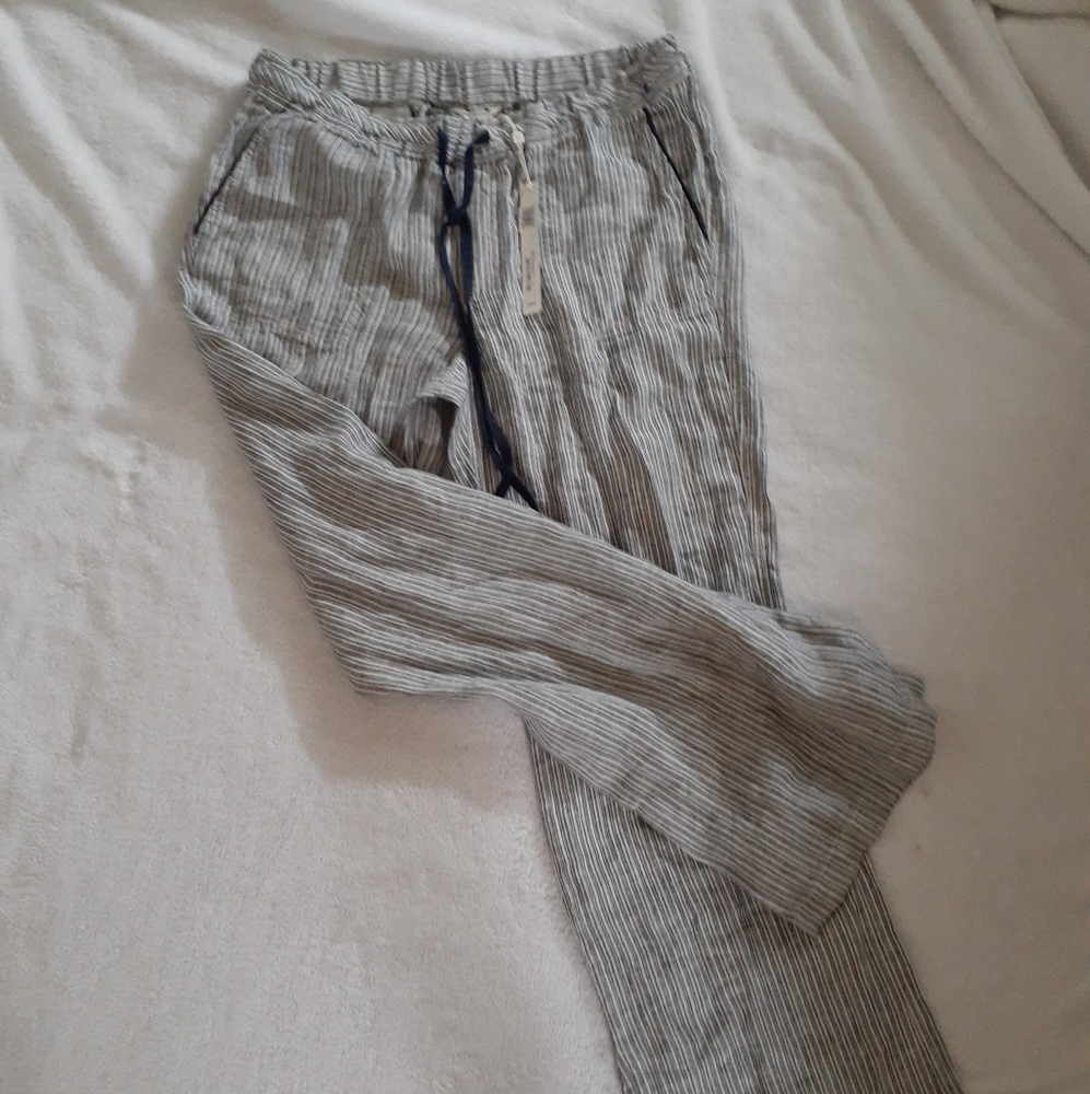 Nordstrom calson linen pants